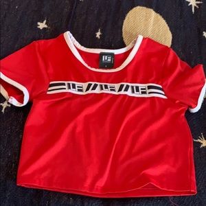red lf t-shirt